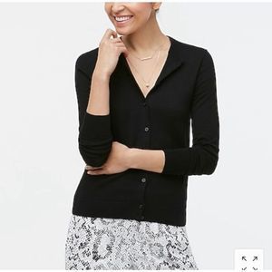 J. Crew The Caryn Cardigan Black | L